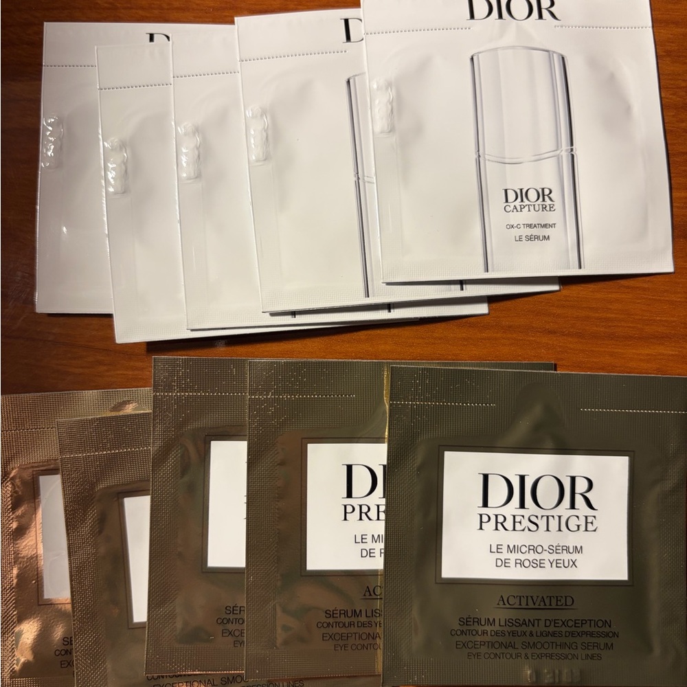 Dior Prestige and Capture Serum Collection